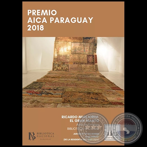 PREMIO AICA PARAGUAY 2018 - El gran manto de Ricardo Migliorisi